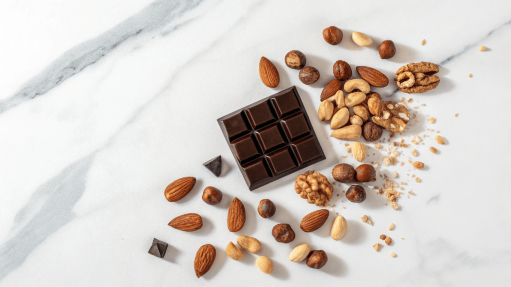 chocolate
heart
brain
memory
health
stress
