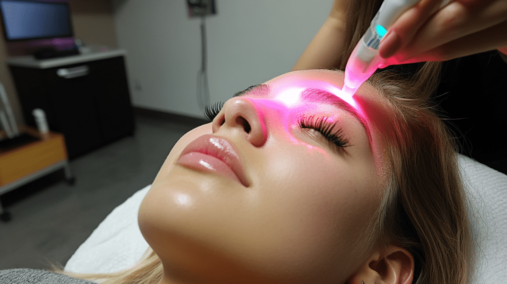 tdkwork_woman_getting_laser_therapy_on_her_face_f2a0f2c2-c5b7-4738-8409-f069b37fcc90 – VerifiedCare